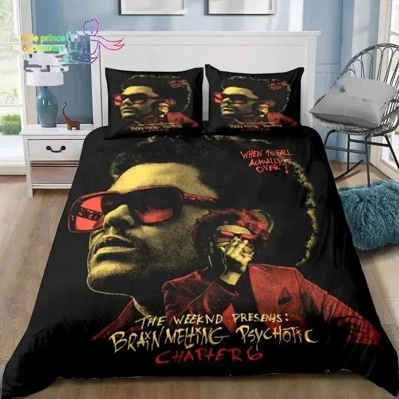 Comforter 3D Print Xo The Weeknd Bedding Set Single Twin Full Queen King Size Bed Set Adult Kid Bedroom Bedding Gift