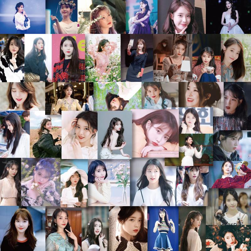 

Наклейки IU Li Zhien, корейские звезды, окружающие, должны помочь, чехол для мобильного телефона, компьютер, украшение «сделай сам», водонепроницаемые наклейки