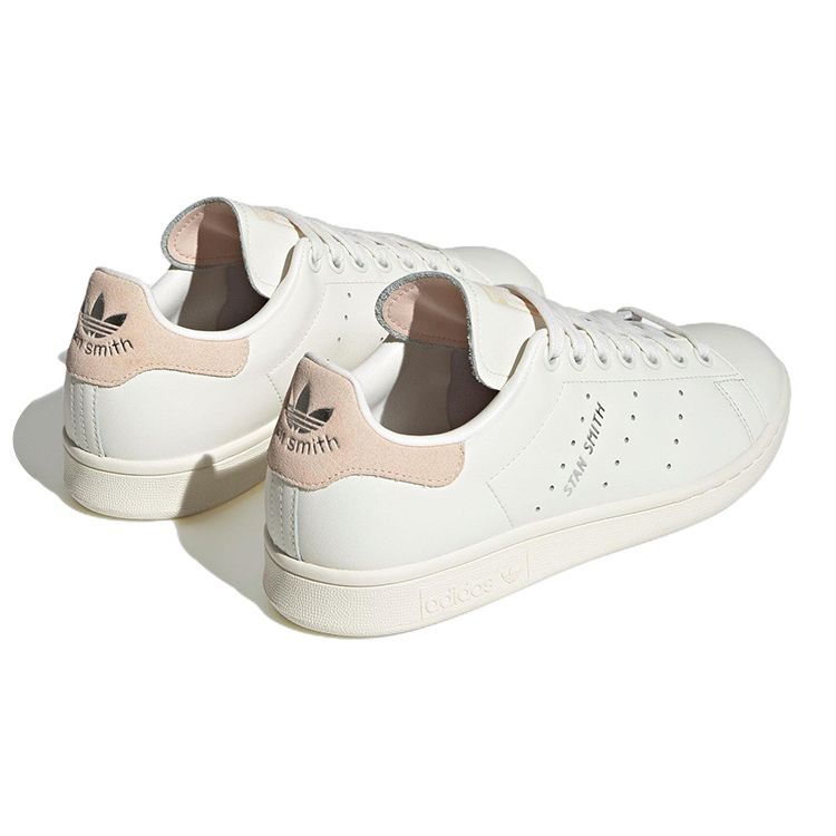 adidas Stan Smith White Bliss Orange Women Sneakers Core-White Silver-Metallic HQ6660
