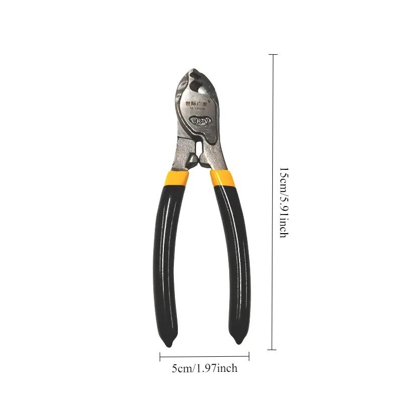 Multi Functional Standard Manual Wire Cutting Pliers Electrician Scissors Cable Cutting Tool Wire Stripper Household Repair Tool