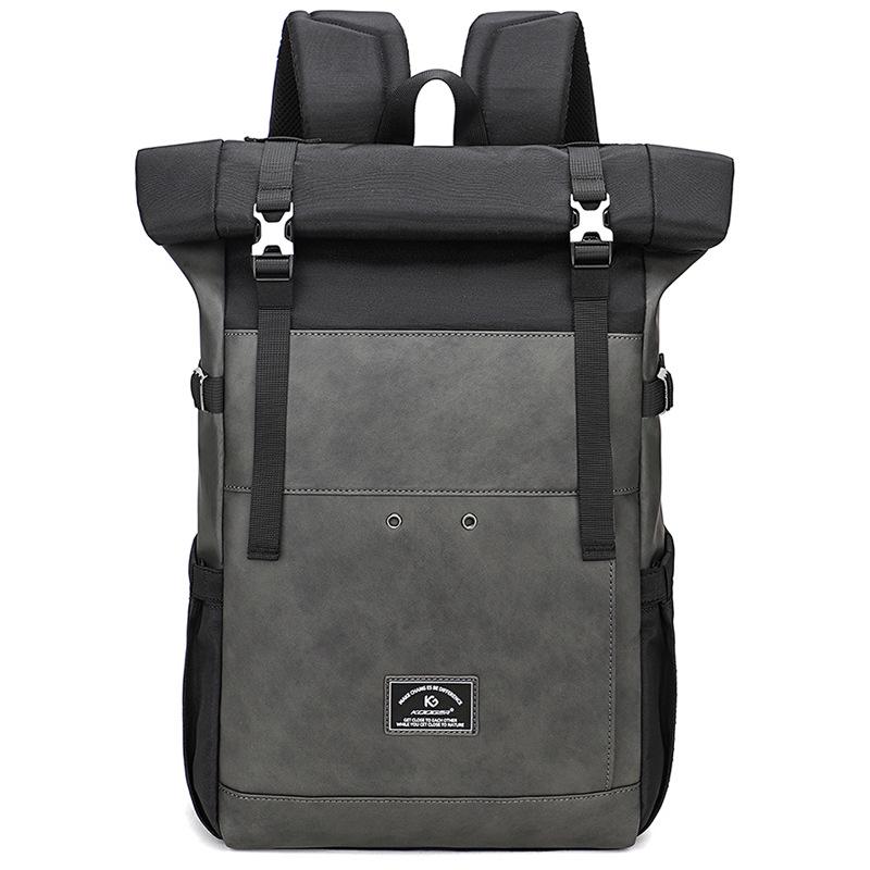 Men s Expandable Travel Backpack - Large Capacity & High-End Feel for Students & Professionals