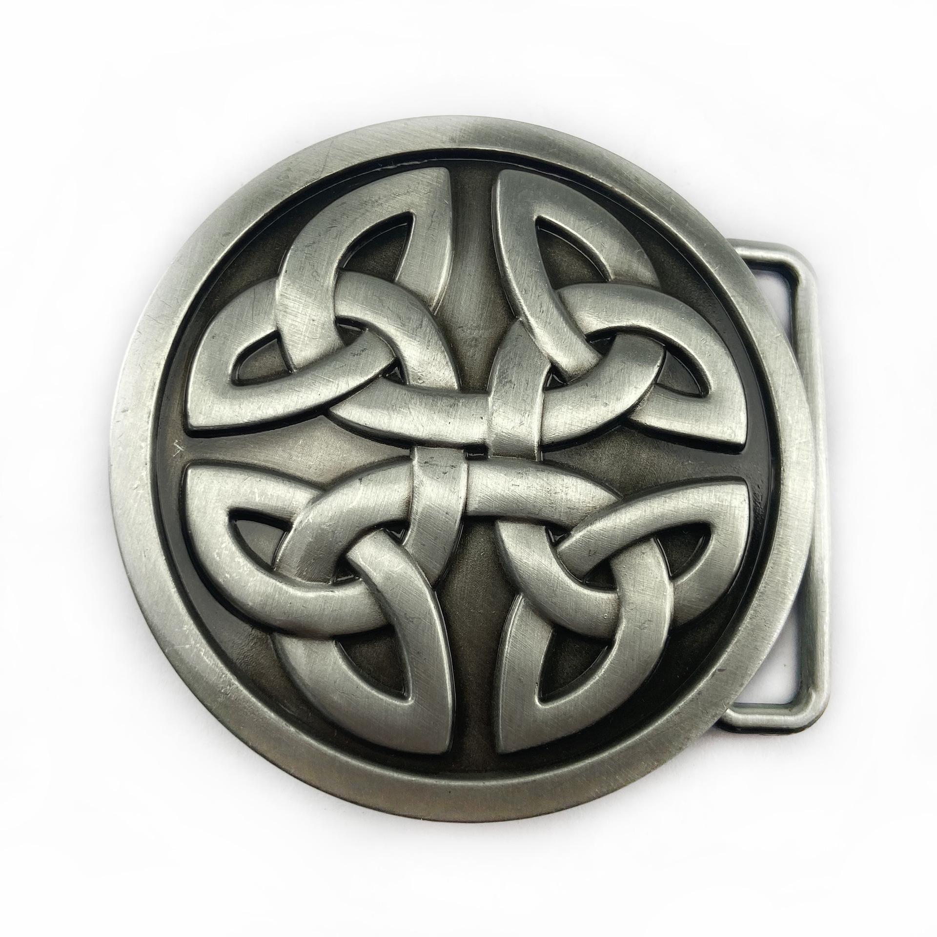 Customized Celtic Knot Belt Buckle - American and European Style