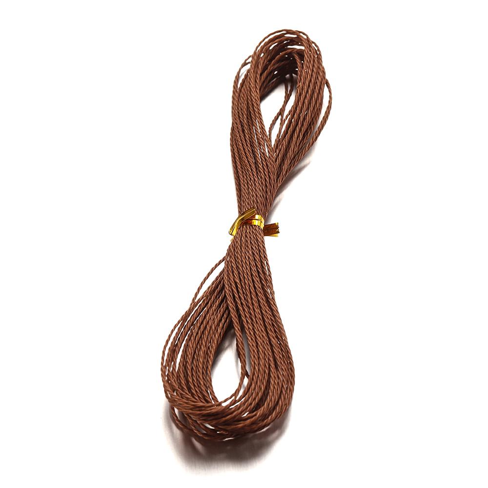 10m/Lot 1mm Waxed Cotton String Beading Cord Rope for DIY Bracelet Necklace Jewelry Making Supplies Accessories