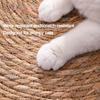 Kattenkrabber Rotan Mat Bord Kattenkrab voor Slijpen Nagels Krabber Kattenboom Krabpaal Sofa Matten Meubelbeschermer
