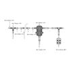 2PCS Marine For NMEA 2000 Terminators M12 Male Female 5 Pin IP67 Waterproof For Lowrance Networks