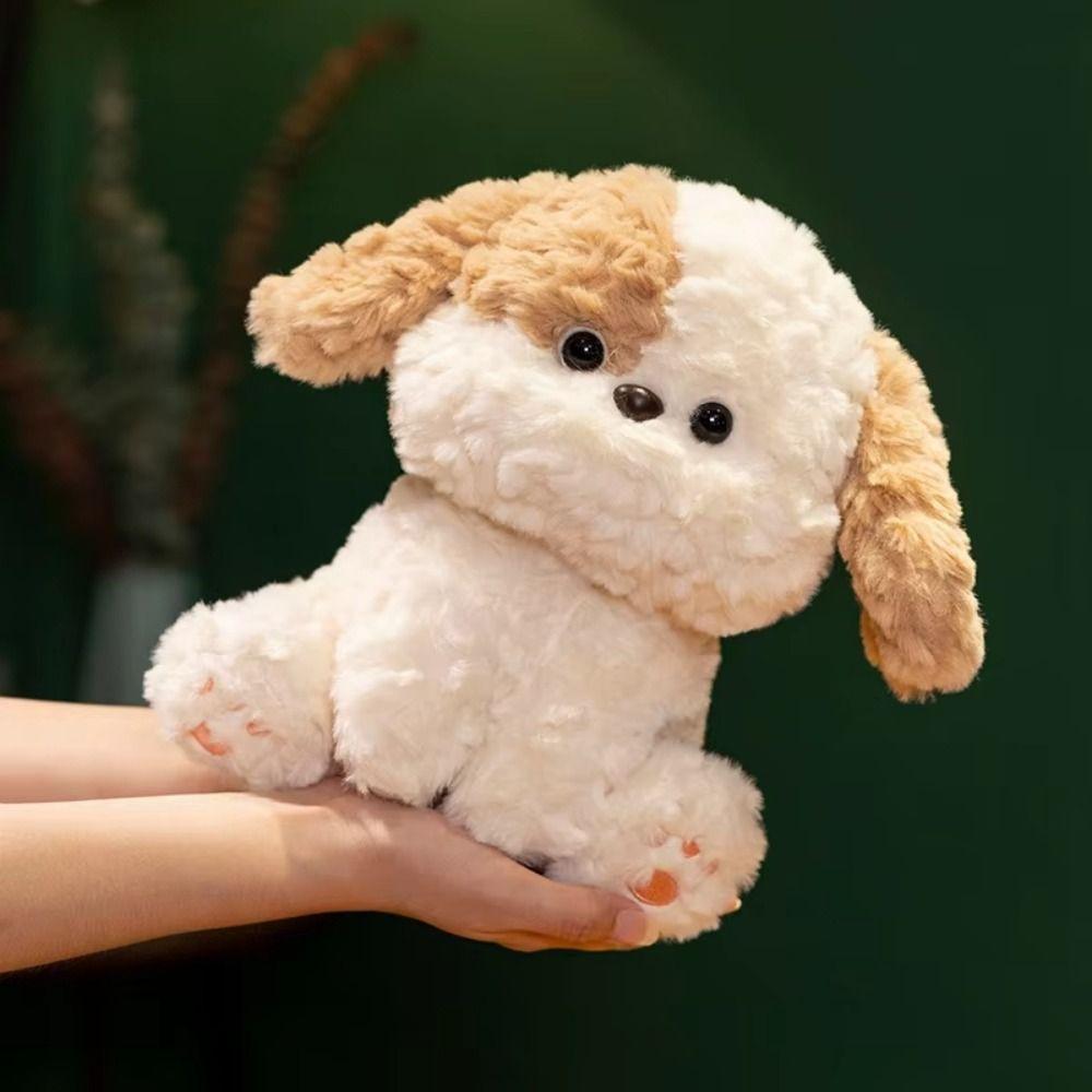 

Pet Little Dog Plush Toy Cute Anima Stuffed Toy Comfort Plush Toys Puppy Plush Doll Boys Girls білий