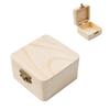 Plain Wooden Packing Box Small Size Gift Box Jewelry Storage Box  Jewelry and Small Item Storage