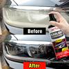 JOKJOK 50ml All-in-One Headlight Restoration Spray - 10-Year Long-Lasting Clear Coat Protection, Hazy & Oxidized Lens Treatment,