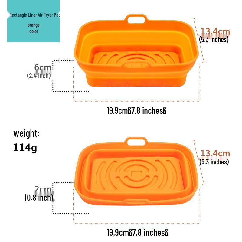 Silikonowa Forma do Pieczenia i Mata do Frytkownicy Powietrznej - Silikon Spożywczy
