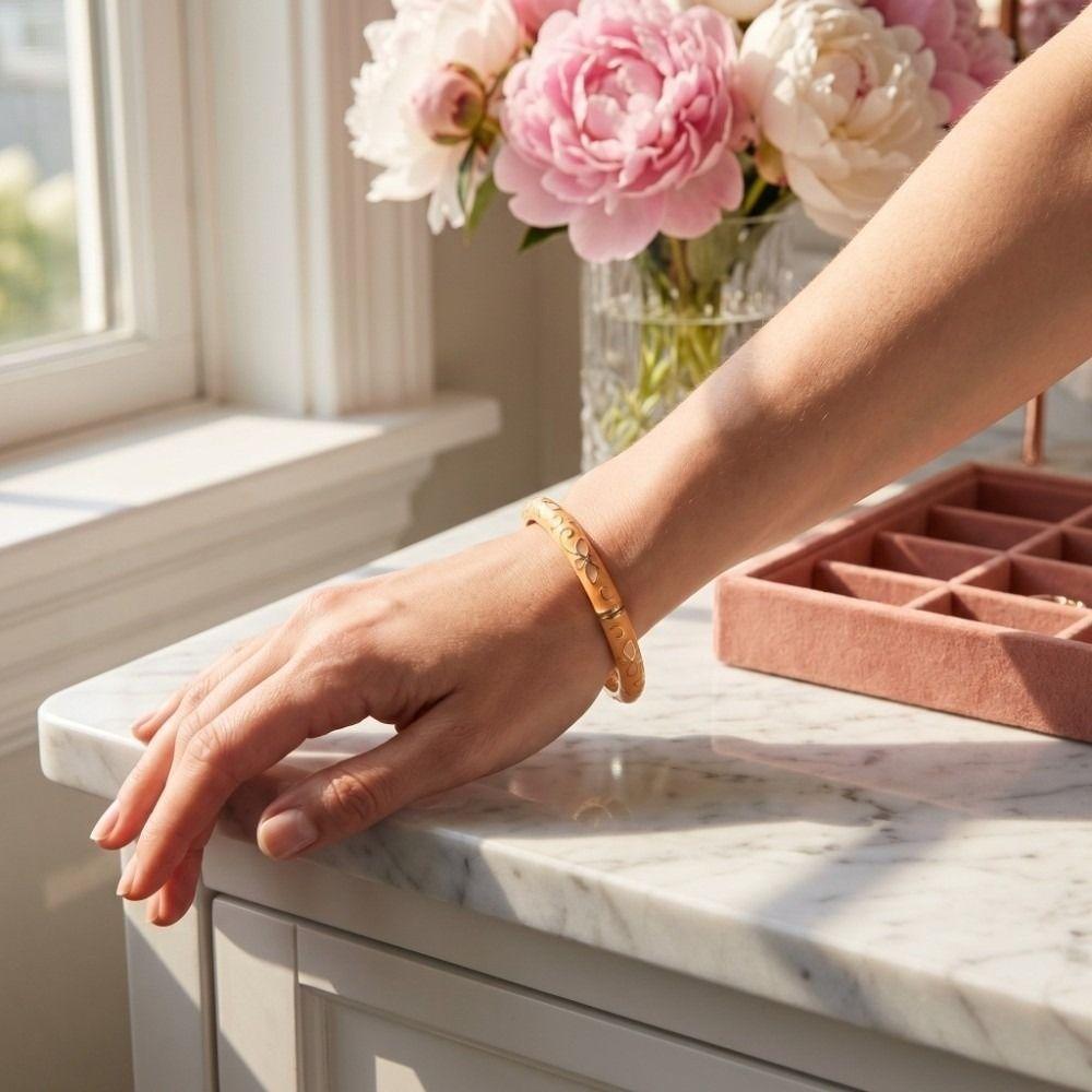 Colorful Vintage Cloisonne Bangle Enamel Floral Traditional Chinese Flower Bangle Ethnic Chinese Women's Hand Bracelet Girls
