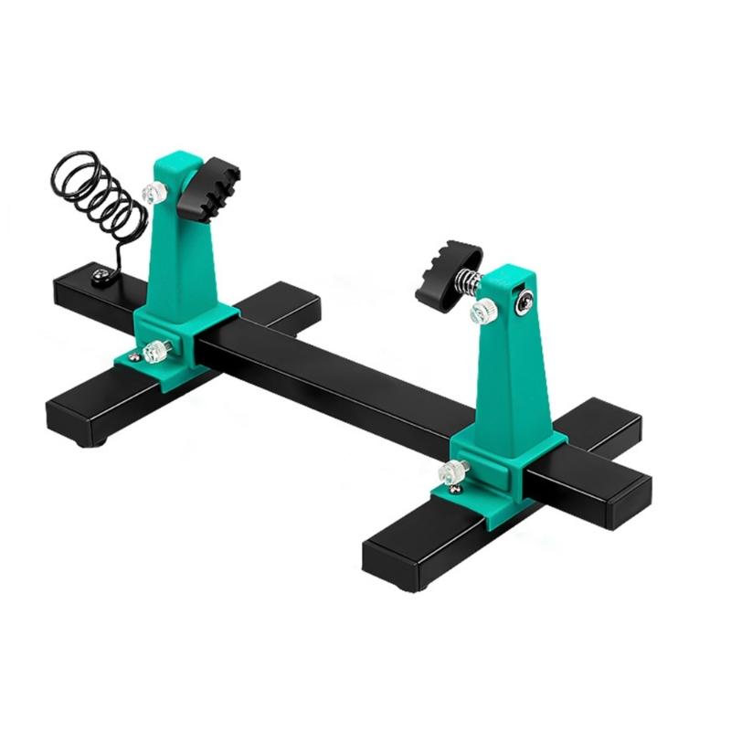 Adjustable Circuit Board Holder, 360 Degrees Rotated, Soldering Helping Hands for Clamping PCB, Desoldering