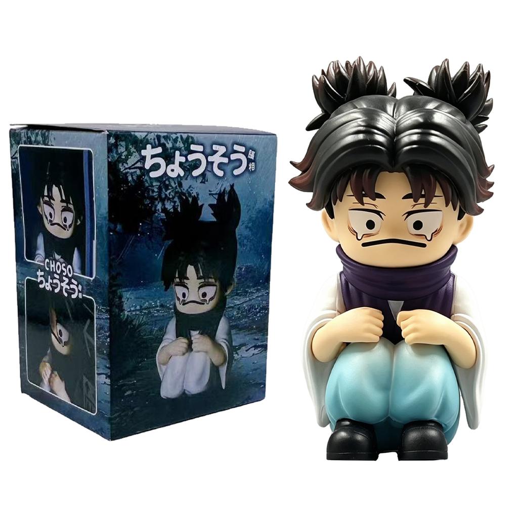 Ny JJK Animefigur Choso mini söt actionfigur ledsen Choso Figur Skrivbordsstaty Modell Leksak Docka Samling Födelsedagspresent