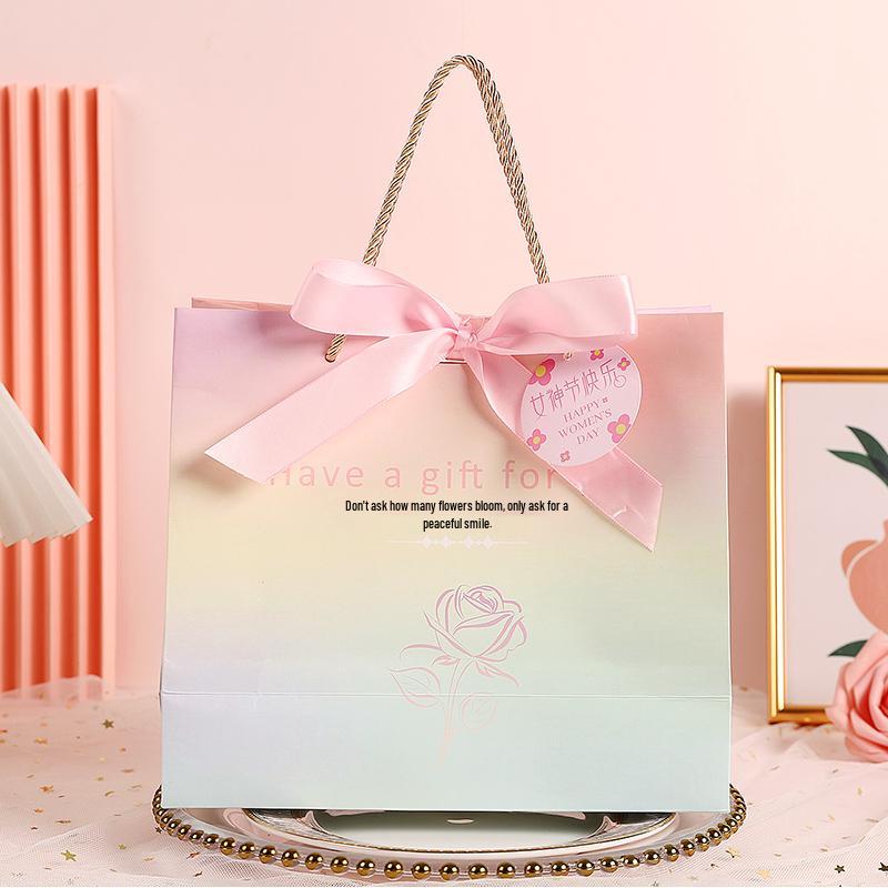 Wedding & Birthday Gift Paper Bag - Souvenir Candy Box & Handbag