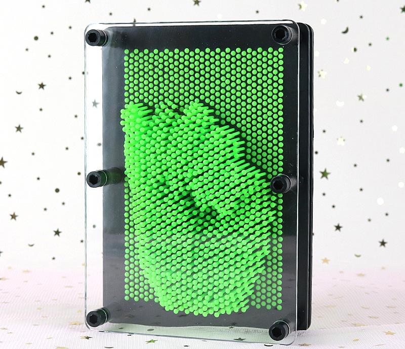 3D Shape Badge Art Shoumo Color Needle Children Get Facial Palm Model Clone Badge Home Desktop Decoration Decoration Fun Game