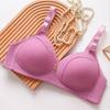 Large Size Full Cup Beautiful Back Adjustable Mother's Underwear Side Anti-sagging No-wire Bra