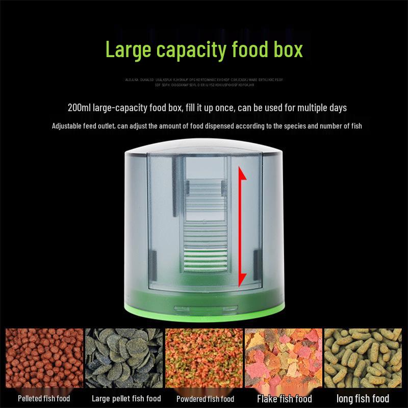 LCD Display Automatic Fish Feeder for Aquariums