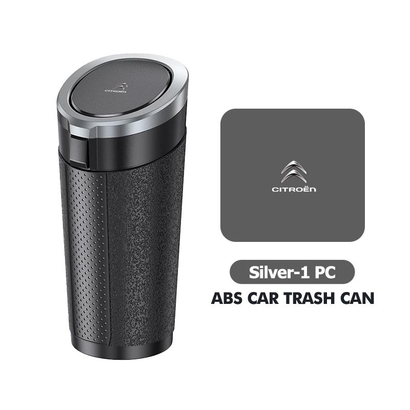 

Car Trash Bin Garbage Can Dustbin Waste Rubbish Basket Organizer For Citroen C5 C1 C2 C6 C4L DS3 DS4 DS5 C-Elysee Grand Berlingo