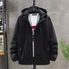 Winter Jacket Men's Solid Color Outdoor Sports Jacket Youth Warm Cotton-padded Jacket