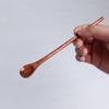 6PCS 7.08inch Honey Dipper Sticks Honey Spoon and Coffee Stirring Spoons, Wooden Honey Mixing Stirrer Honey Comb Stick, Honey Wand for Honey Jar