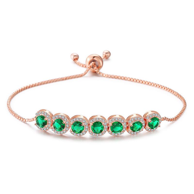 Klassisches rundes Armband, schlicht und modisch, exquisites Armband, Außenhandelsarmband