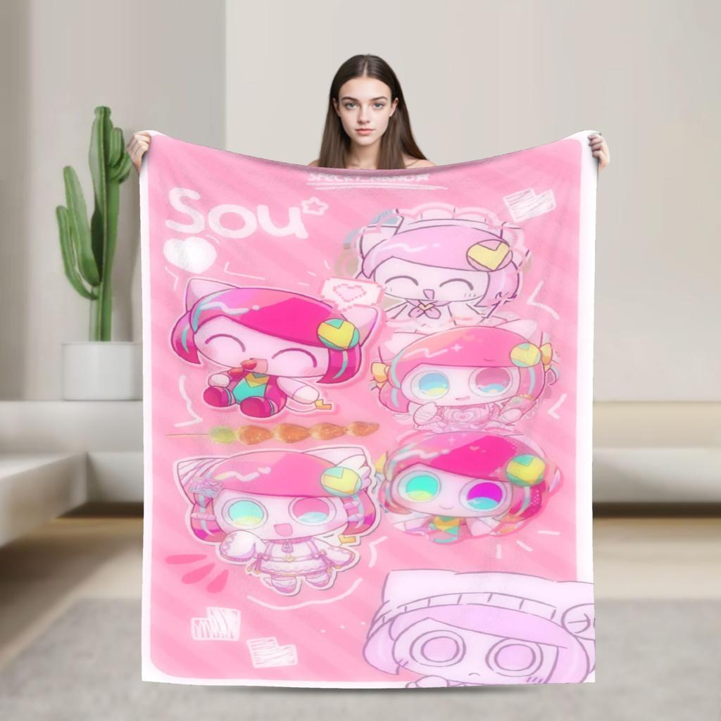 Pepoyos Musician Minstrel Accessories Blanket Ultra-Soft Fleece Throw Blanket Relax Rug Piece