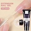 15ml Poly Nail Gel Nail Building For Nail Extension Poly UV Builder Nail Gel Hard Jelly Nail Art Design All for Manicure