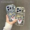 Phone Case: 2D Flat Design Suitable for iPhone 18 17 16 15 14 13 Pro Protective Case, Couple Style, Cartoon Kittens, Christmas and Halloween Gifts