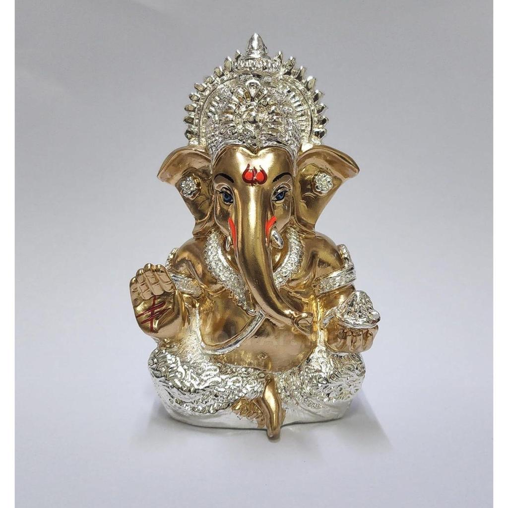 Ganesha Idol Ganesh for Car Dashboard Statue Ganpati Vinayaka Vinayagar Figurine Diwali Gifts Home Decor Luck,