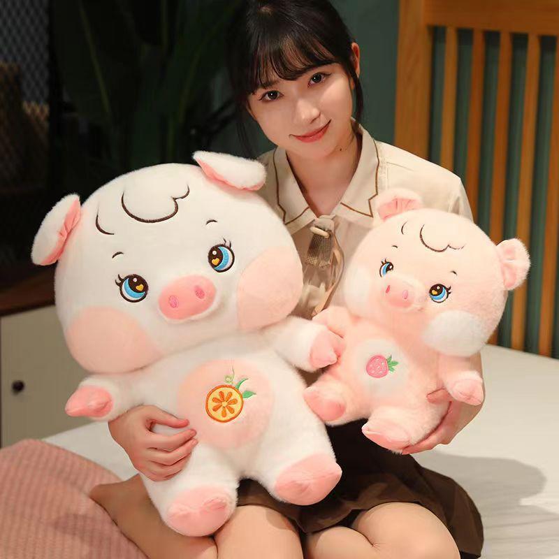 Plush Pig Toy Stuffed Animal Plushie Pp Cotton Filling Pillow For Gift Children