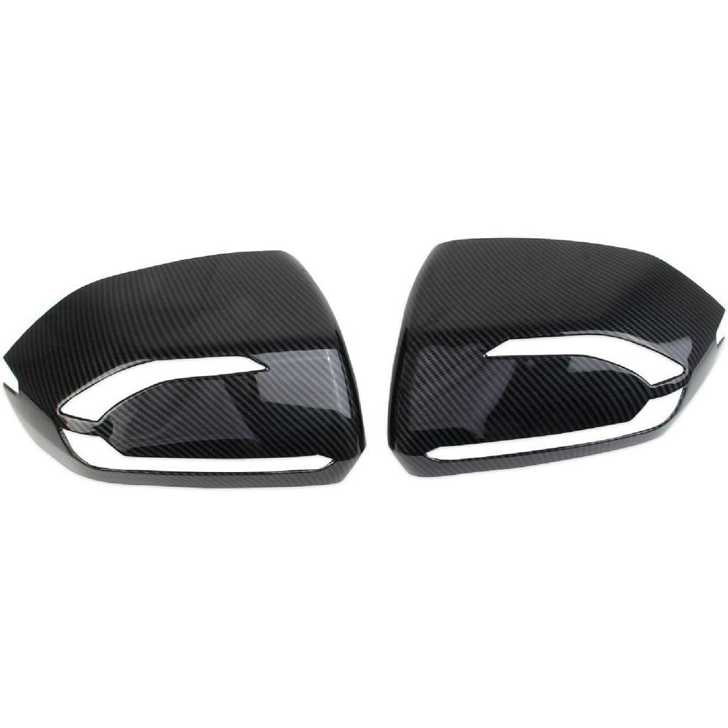 Korlot Karbonfaser Seitenspiegelabdeckung Zierleiste für 2020-2025 Hyundai Palisade
