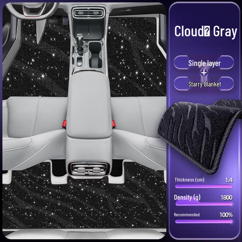 Waterproof, Dustproof Floor Mats & Pedal Covers for Fifth-Gen Emgrand - Eco-Friendly, Double-Layer Car Interior Accessories
