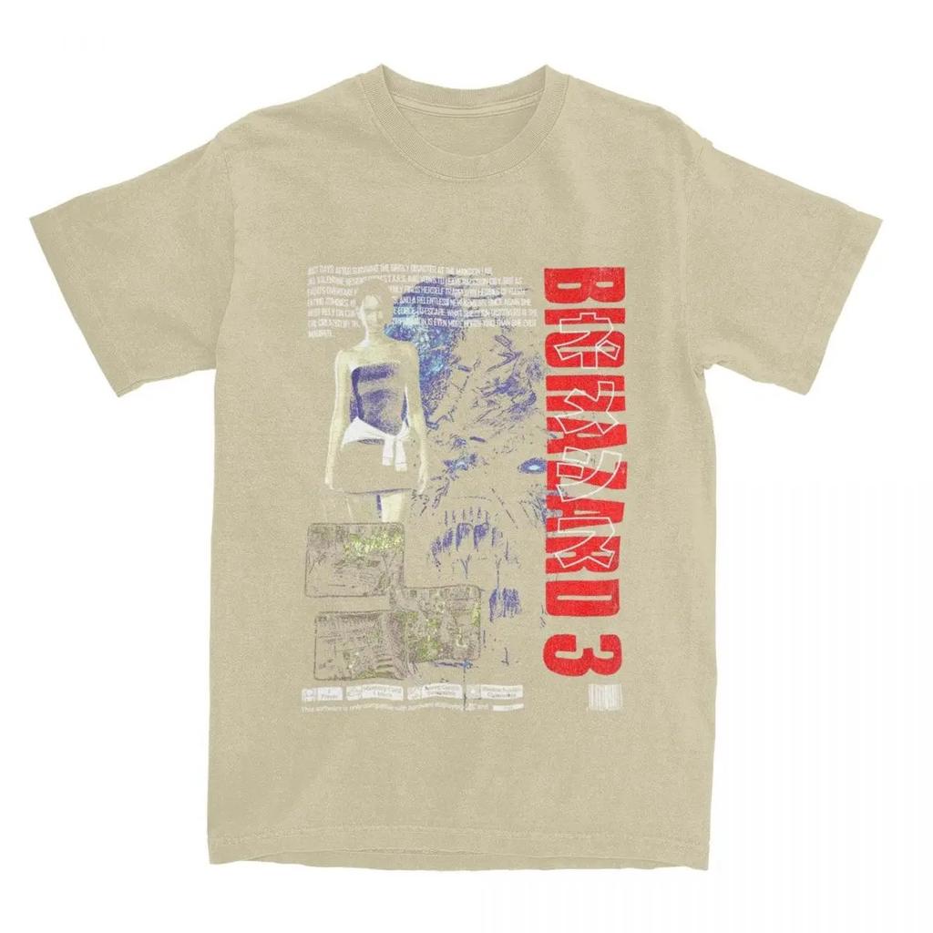 2025 Evil Resident Evils BIOHAZARD 3 T-krekli Vīriešu Sieviešu Oriģināli Kokvilnas T-krekli O veida kakla izgriezums Īsām piedurknēm T-krekls Dāvanu Apģērbs