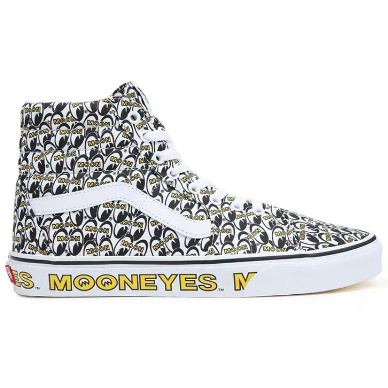 Vans Mooneyes X Vans Sk8 Hi 'True White Yellow' Vans VN0A7Q5N6M5