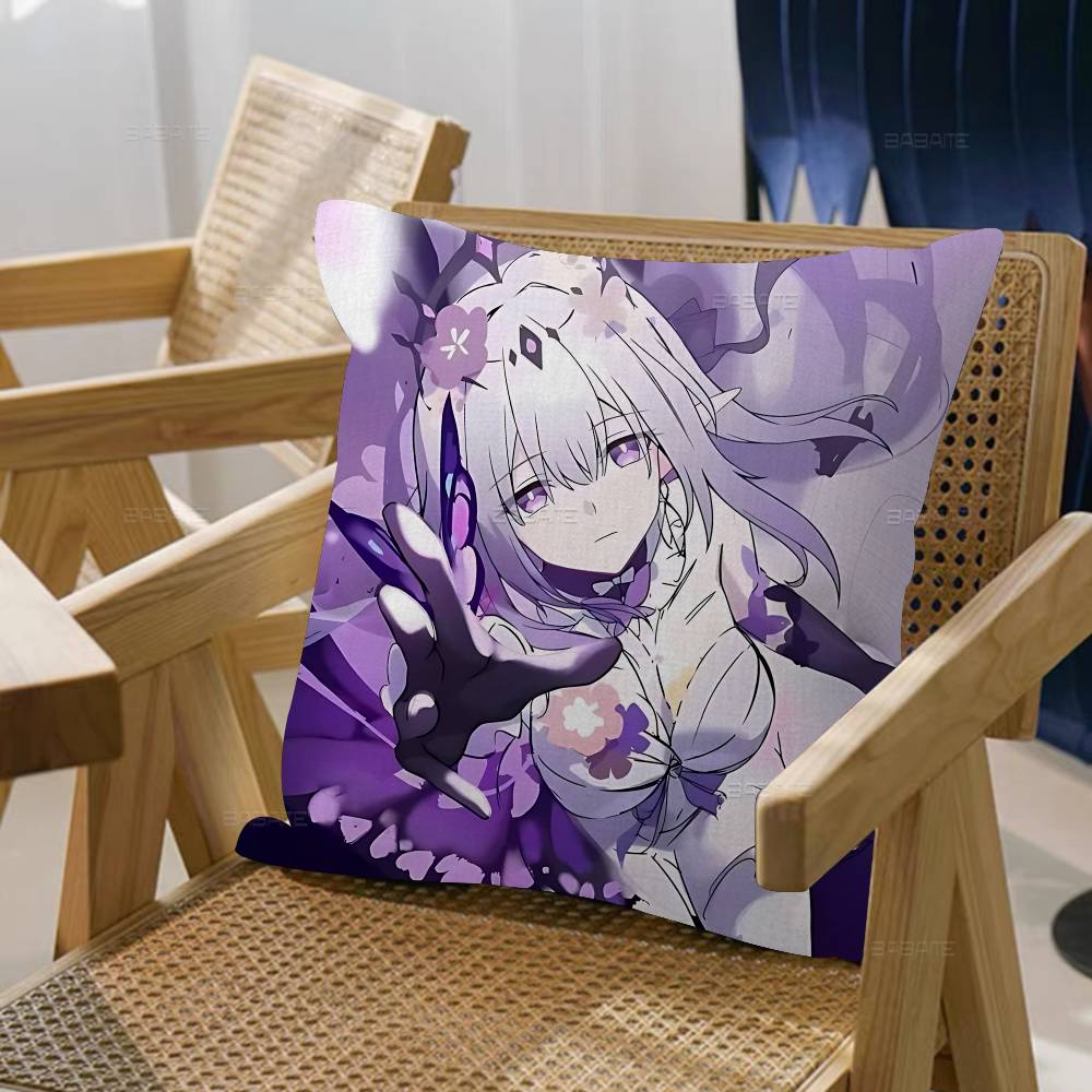 Honkai-Star Rail C-Castorice pillow cover sofa cushion cover home room decoration children gift