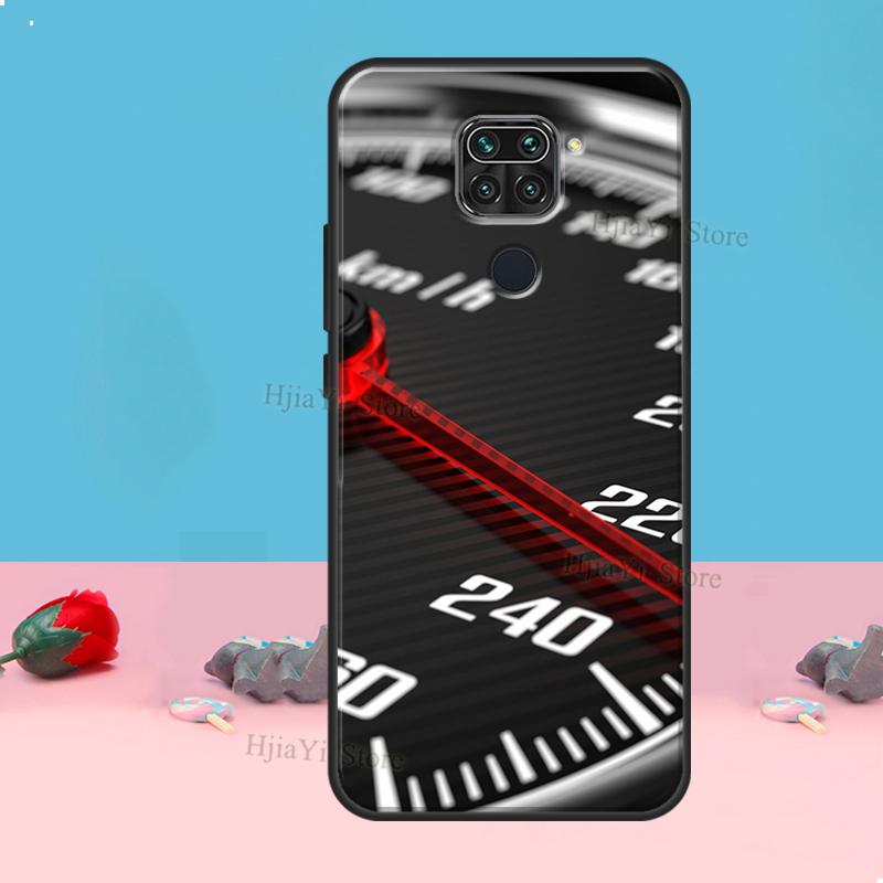 Speedometer Car Case For Redmi Note 8 9 10 11 12 Pro Plus 10S 11S 12S Cover For Redmi 9C 10A 10C 12C Coque