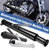 Universal Motorbike Exhaust Pipe Vintage Classic Electroplating 38-45mm Motorcycle Modified Accessories Exhaust Tail Section