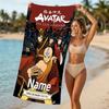 Customizable personalized beach towels Avatar The Last Airbender themed designs.Suitable for the beach, yoga, sports;ideal as beach accessories