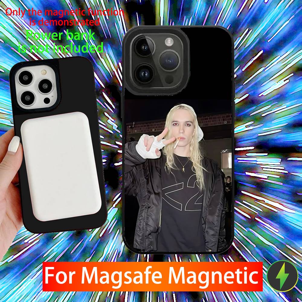 

Singer 2hollis Albums Phone Case For iPhone 16,15,14,13,12,11,Pro,Max,Plus,Mini,SE New Magsafe Magnetic Wireless Charging iPhone12mini