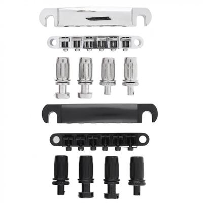 Elektro Gitar Rulo Eyerler Tune-O-Matic LP Gitarlar için Köprü Kuyruk Parçası