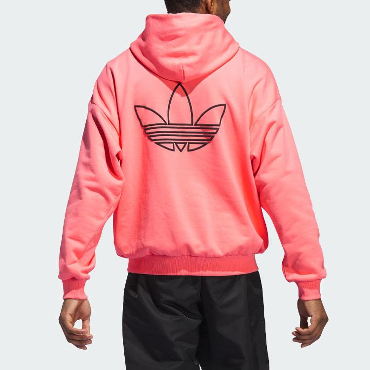 Adidas Originals Ae Foundation Hoodie Men Hoodies Acid-Red IR5638