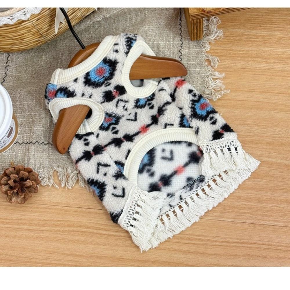 Cute Design Puppy Vest Warm Material Pet Clothes New Pet Sweater  Winter Season