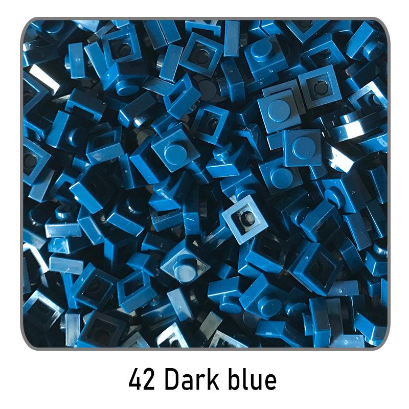 500Pcs Diy Pixel Art Building Blocks Thin Figures Bricks Compatible With 3024 1X1 Square Bricks Bulk Assemble Toys Gift For Chil