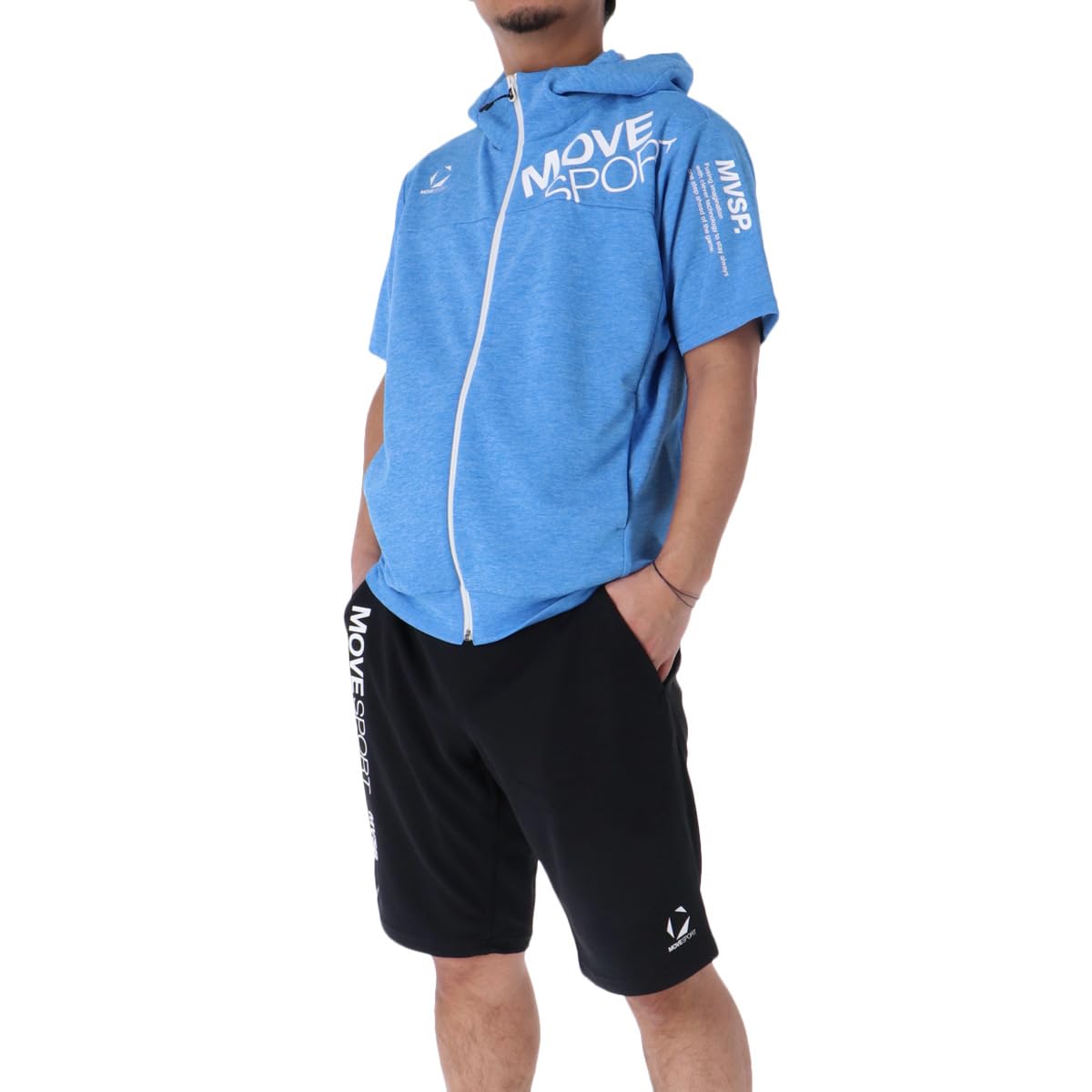 

Комплект из джерси верх и низ Descente ST5SJG13M XO Size [Move Sports] мужской синий/черный