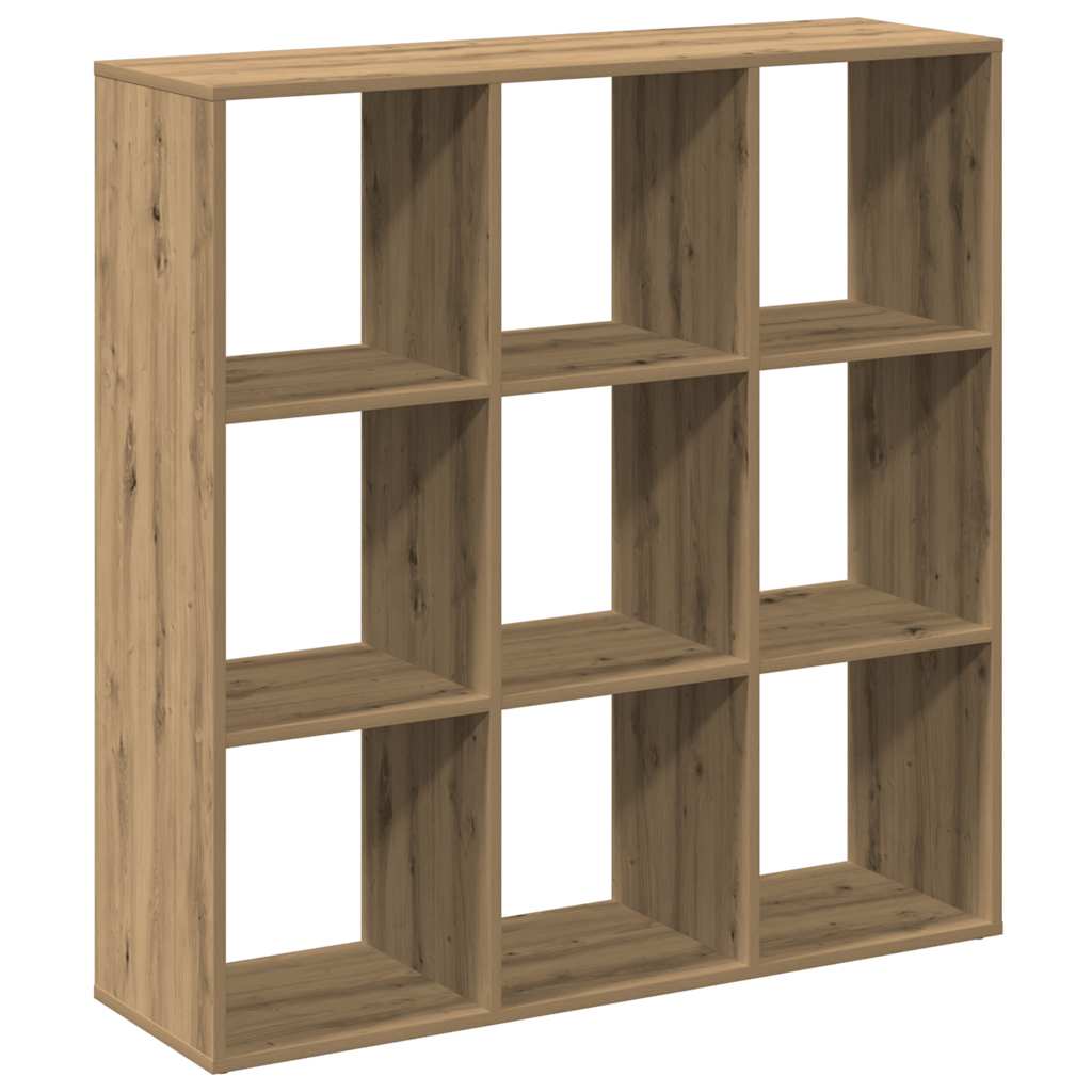 Room Divider Bookshelf Artisan Oak 102x29x103.5 Cm