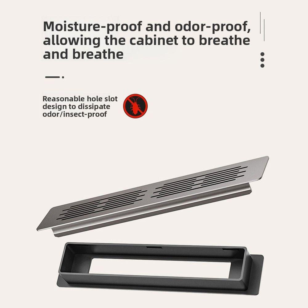 Hliníková slitina/plast Skříňka Vzduchový ventil Dekor Větrací mřížka Šatní skříň Botník Příslušenství