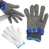 1 Pc Cut Resistant Work Glove Stainless Steel Mesh Metal Glove for Metal Fabrication Wood Working Kitchen Butcher Oyster Shucking Mandolines