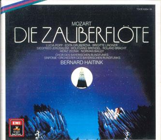 CD BERNARD HAITINK Mozart Die Zauberflote TOCE6334 TOSHIBA EMI Japan Classical Used