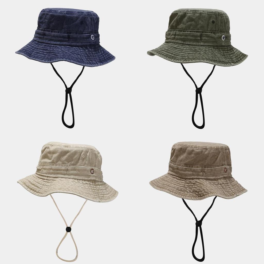 Retro Patching Sun Protection Cap With Wide Brim And Antiinsect Features For Outdoor Sports