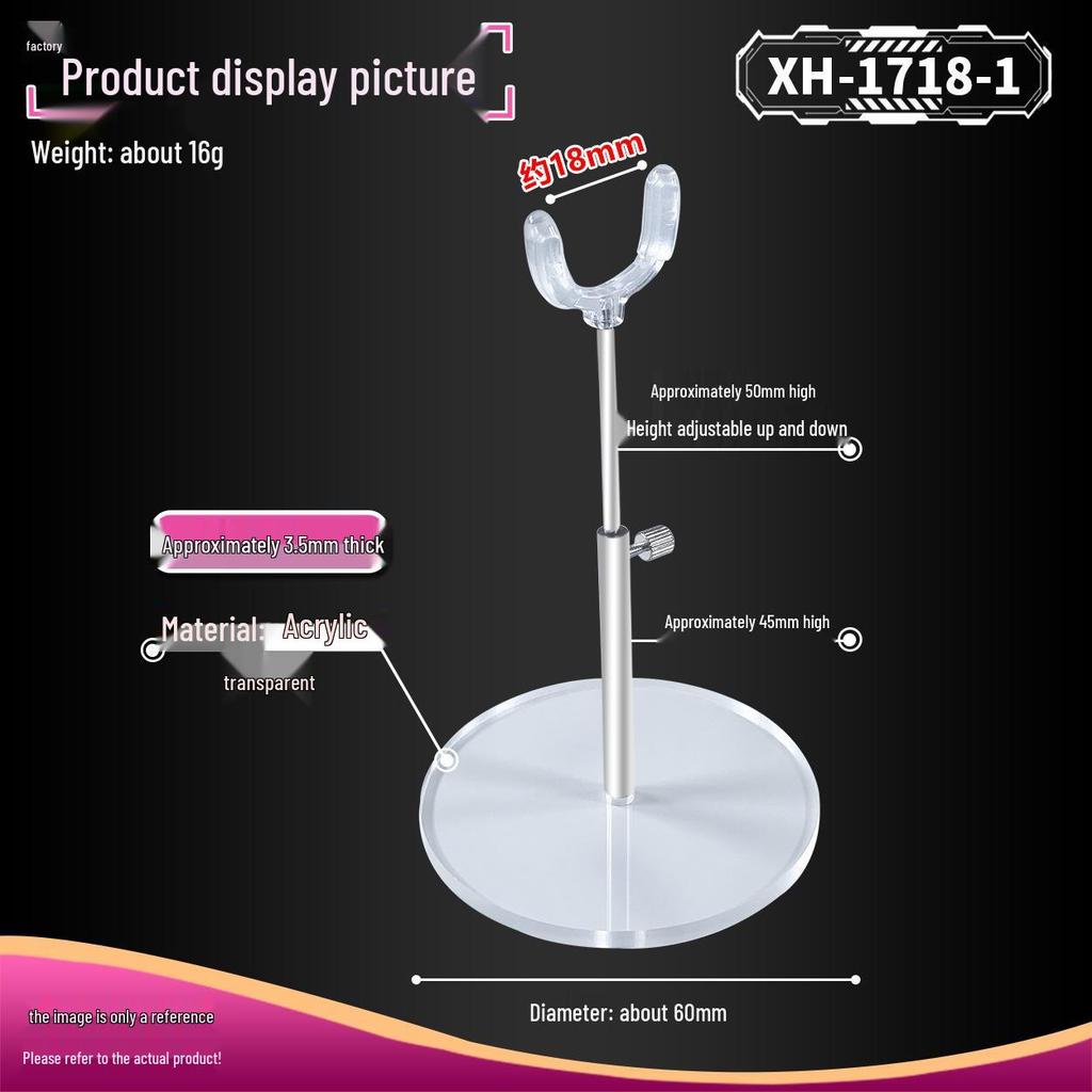 Adjustable Acrylic Doll Stand for BJD/OB11 Fairy Bodies