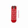 Runtowo 4 Pairs Cartoon Christmas Socks , Santa Claus Gifts ,Elk Christmas Stocking ,Xmas Happy New Year Party Decor
